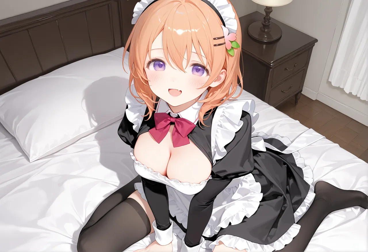 misoya-我来一份三分熟的白发蓝瞳小女孩还有一份五分熟蜜桃味的少女-点兔-保登心爱香风智乃- - Image 12