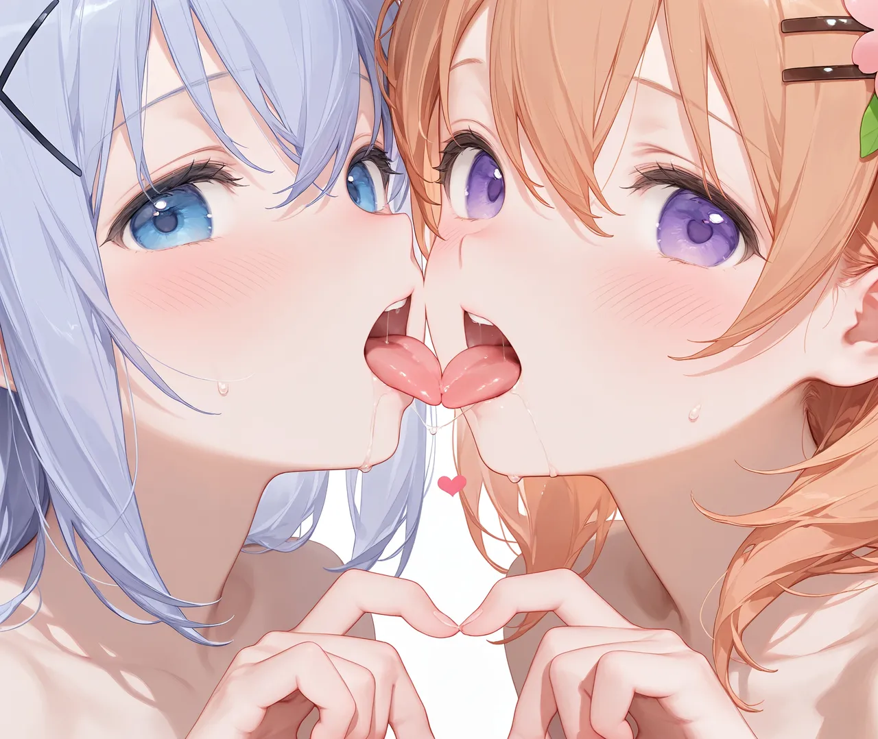 misoya-我来一份三分熟的白发蓝瞳小女孩还有一份五分熟蜜桃味的少女-点兔-保登心爱香风智乃- - Image 140