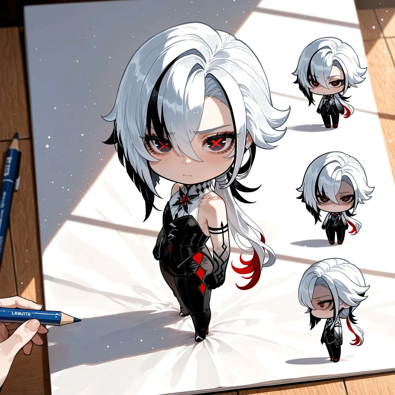 Miyu Arlecchino Dangerous Beast AIGenerated - Image 263