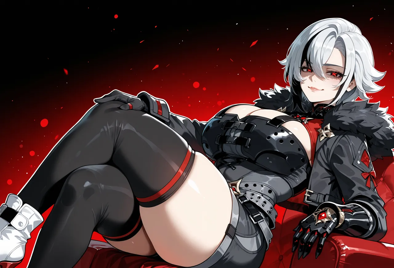 Miyu Arlecchino Dangerous Beast AIGenerated - Image 282