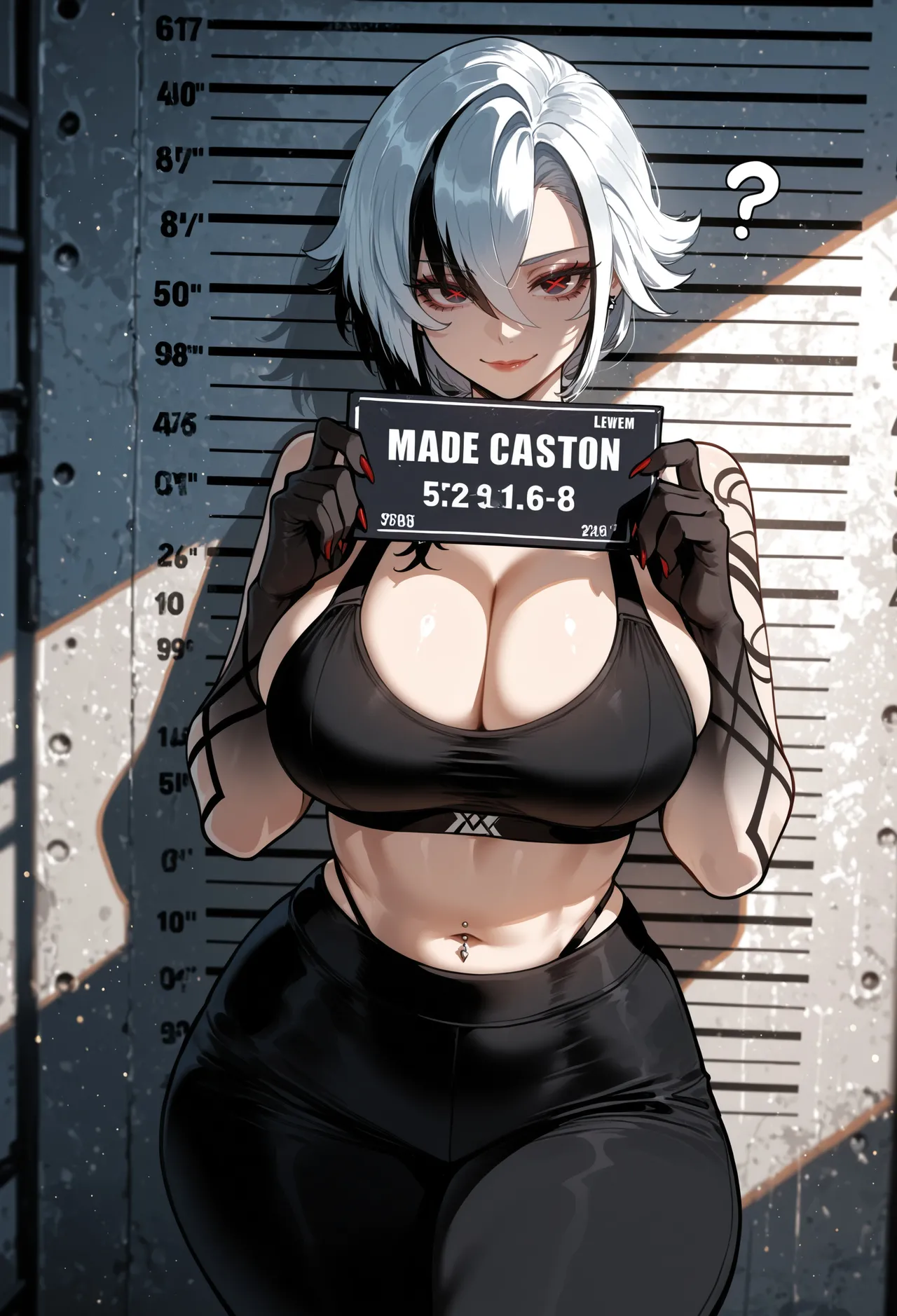 Miyu Arlecchino Dangerous Beast AIGenerated - Image 288