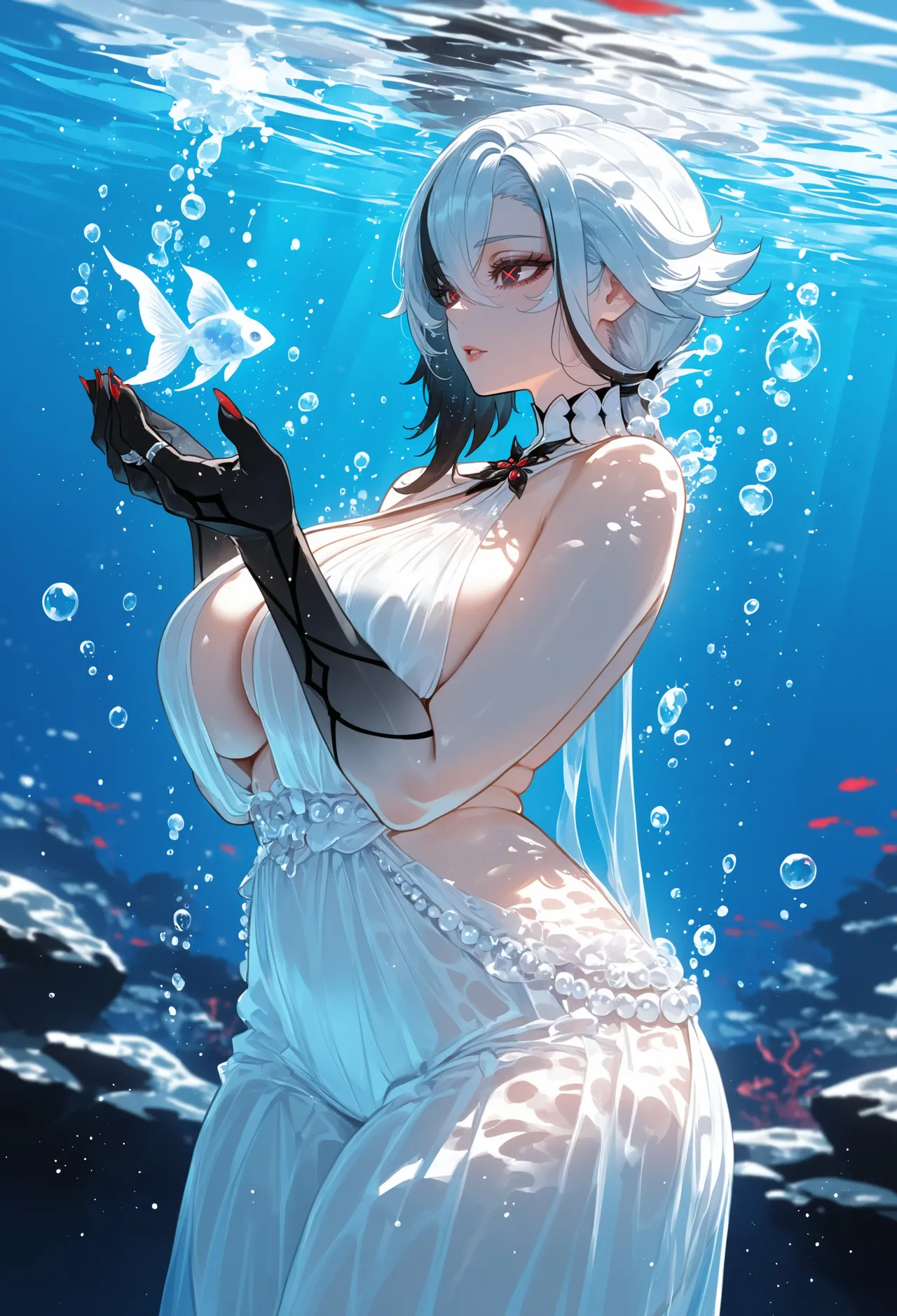 Miyu Arlecchino Dangerous Beast AIGenerated - Image 294