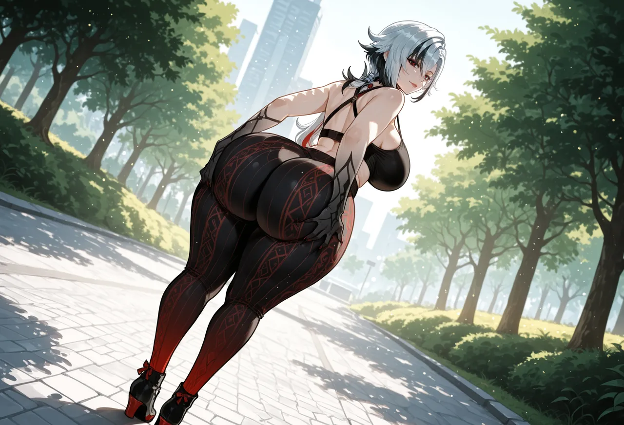 Miyu Arlecchino Dangerous Beast AIGenerated - Image 306