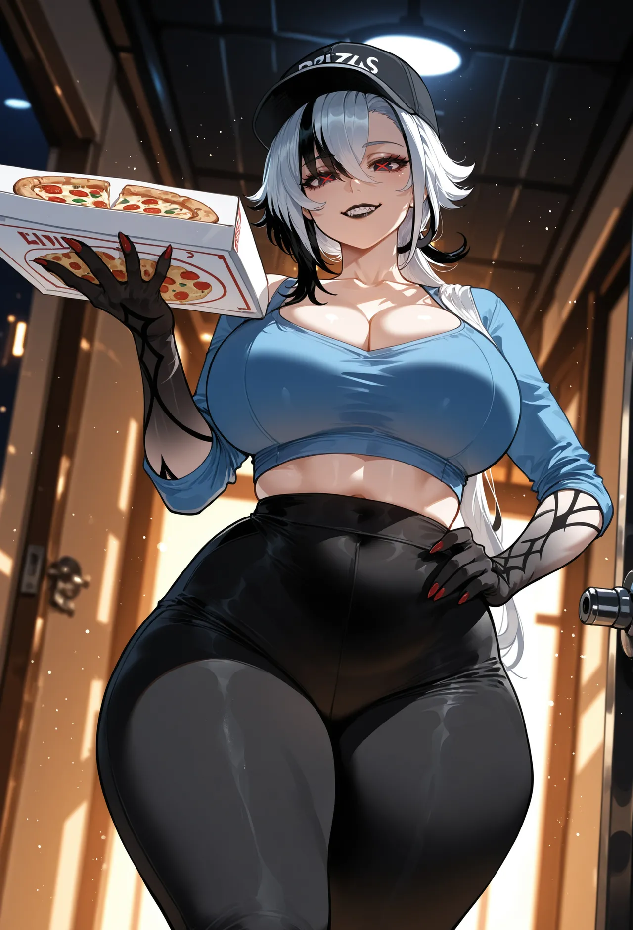 Miyu Arlecchino Dangerous Beast AIGenerated - Image 316