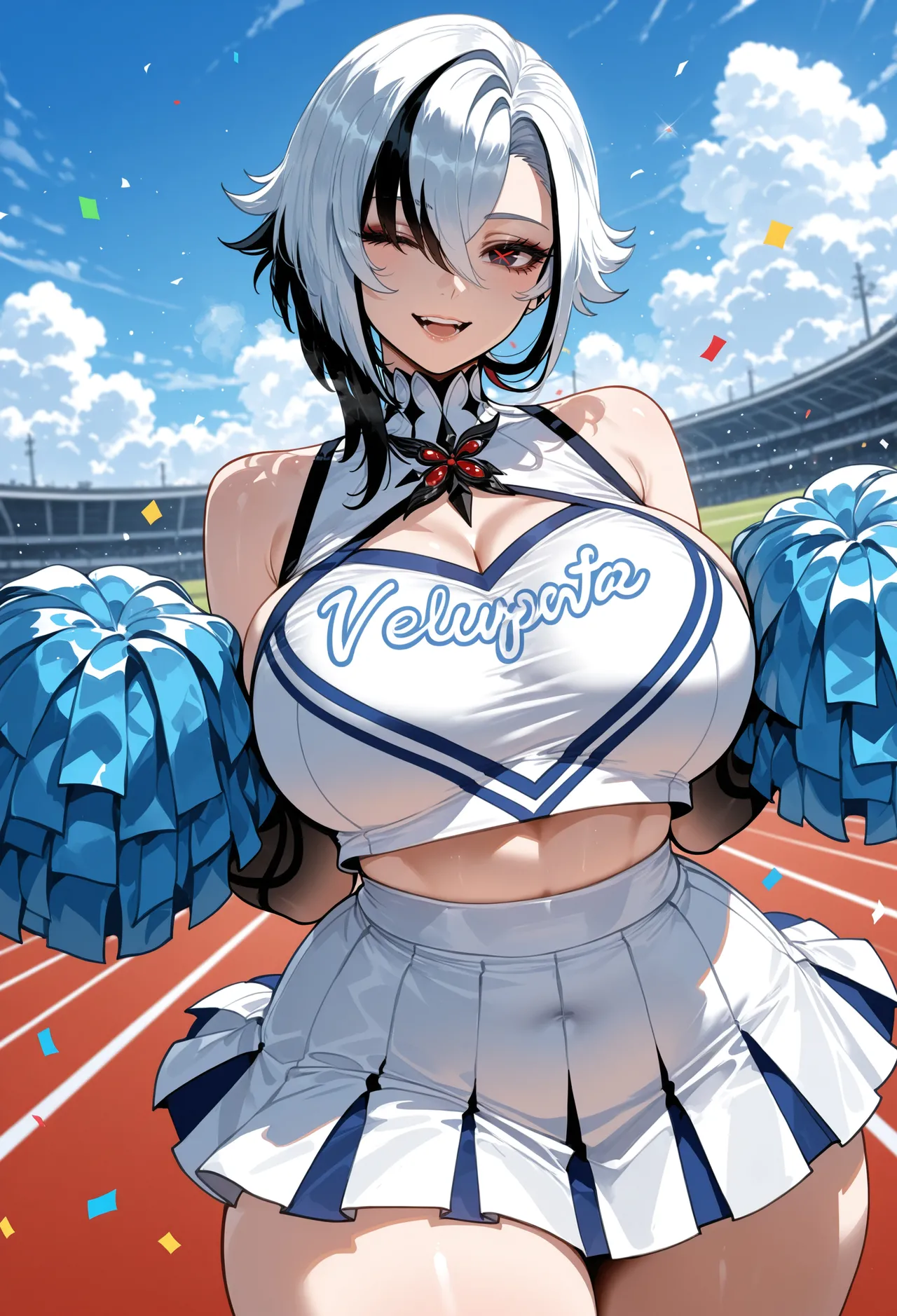 Miyu Arlecchino Dangerous Beast AIGenerated - Image 317