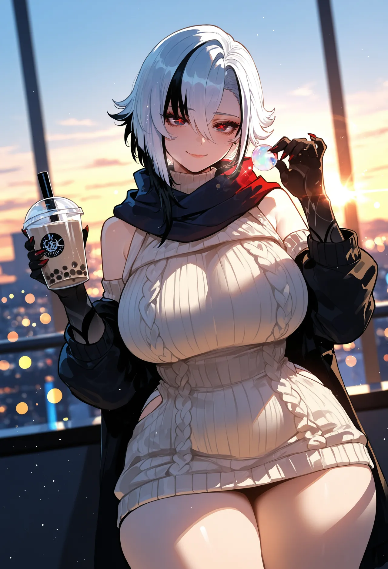 Miyu Arlecchino Dangerous Beast AIGenerated - Image 318