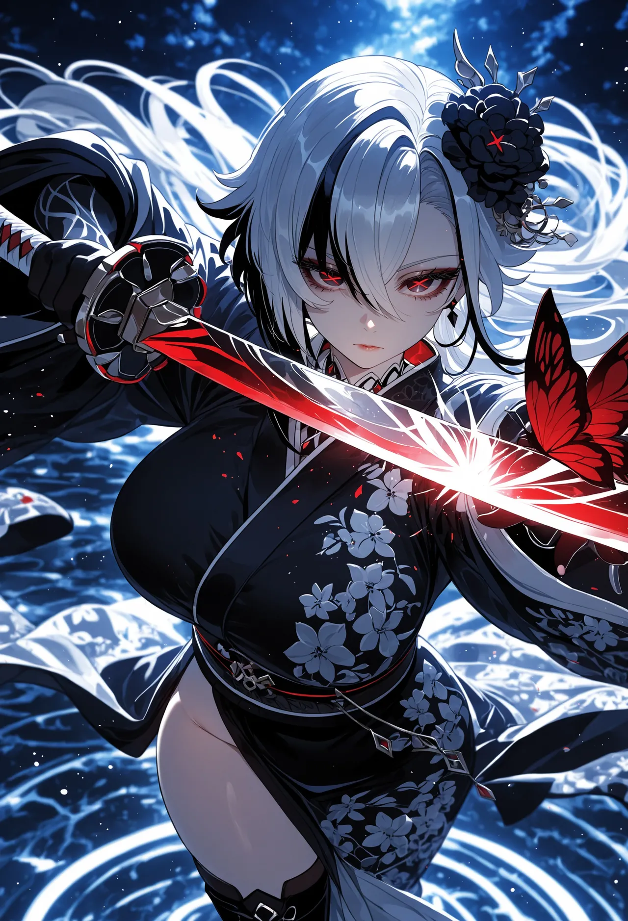 Miyu Arlecchino Dangerous Beast AIGenerated - Image 328