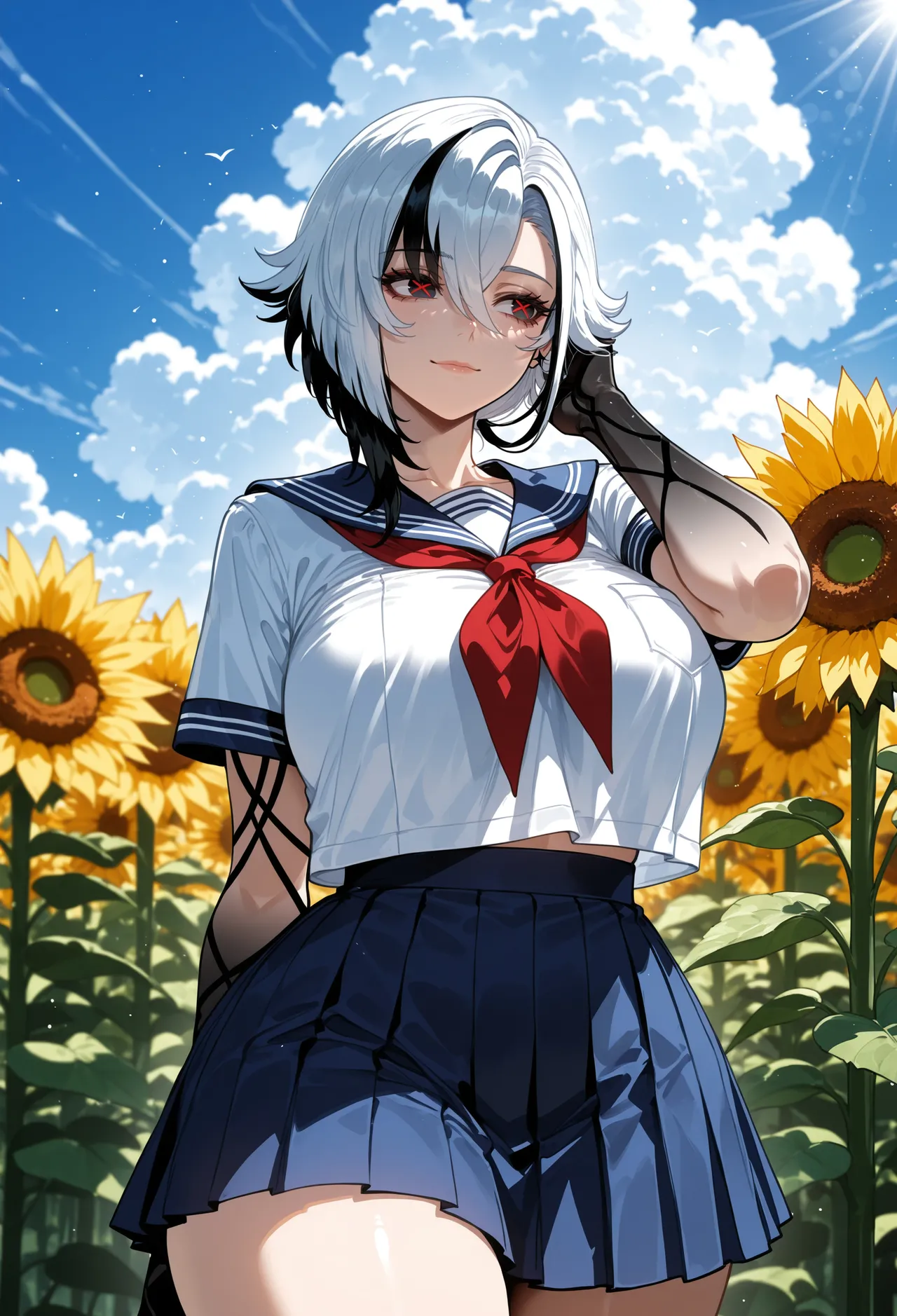 Miyu Arlecchino Dangerous Beast AIGenerated - Image 331