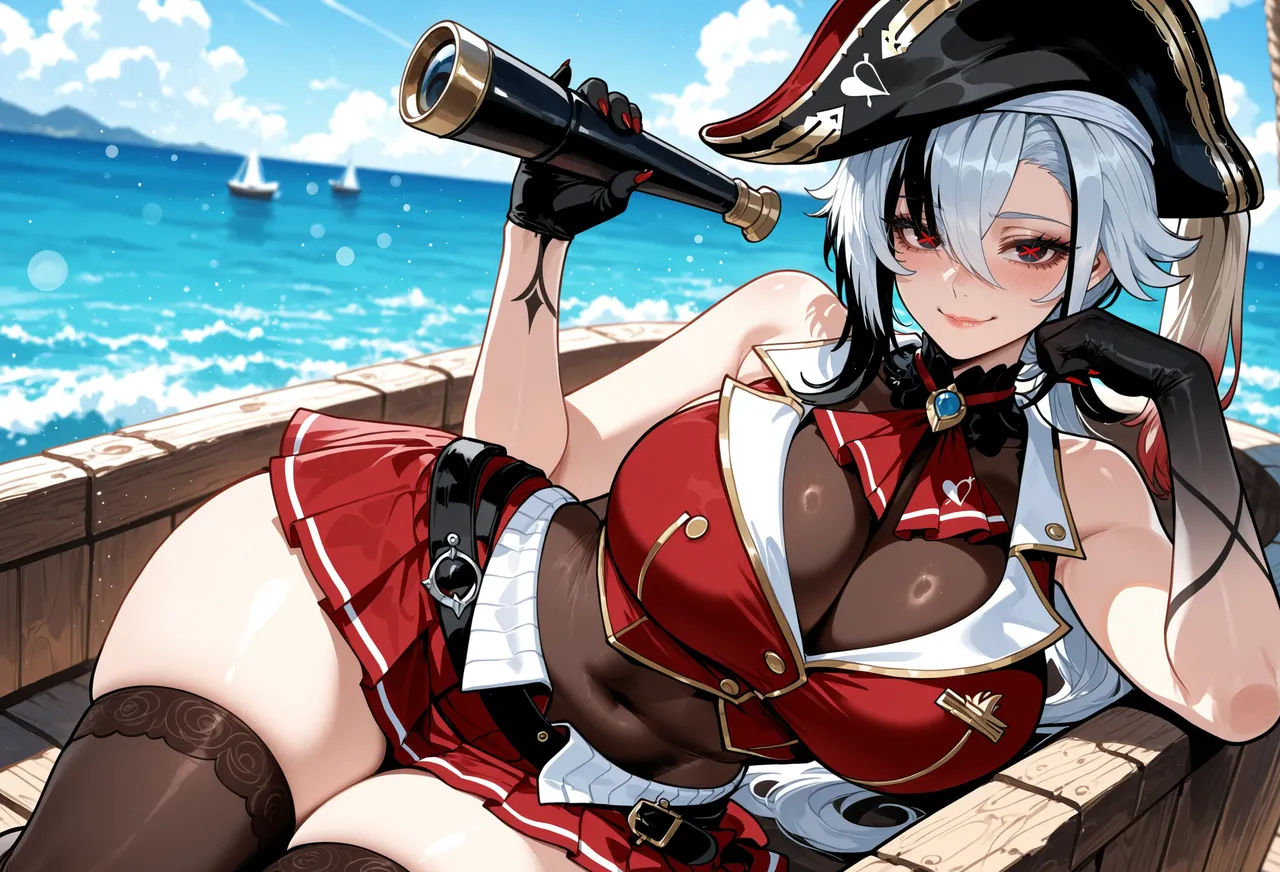 Miyu Arlecchino Dangerous Beast AIGenerated - Image 371