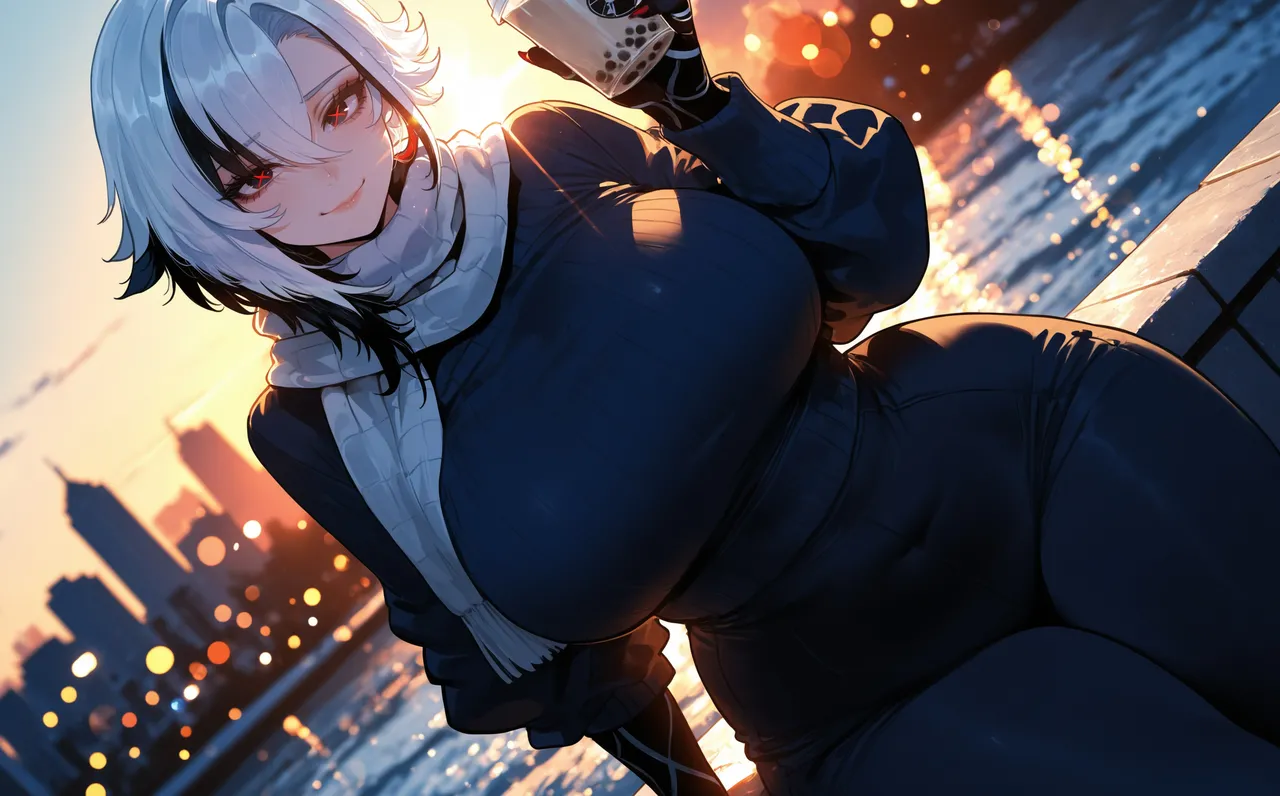 Miyu Arlecchino Dangerous Beast AIGenerated - Image 383