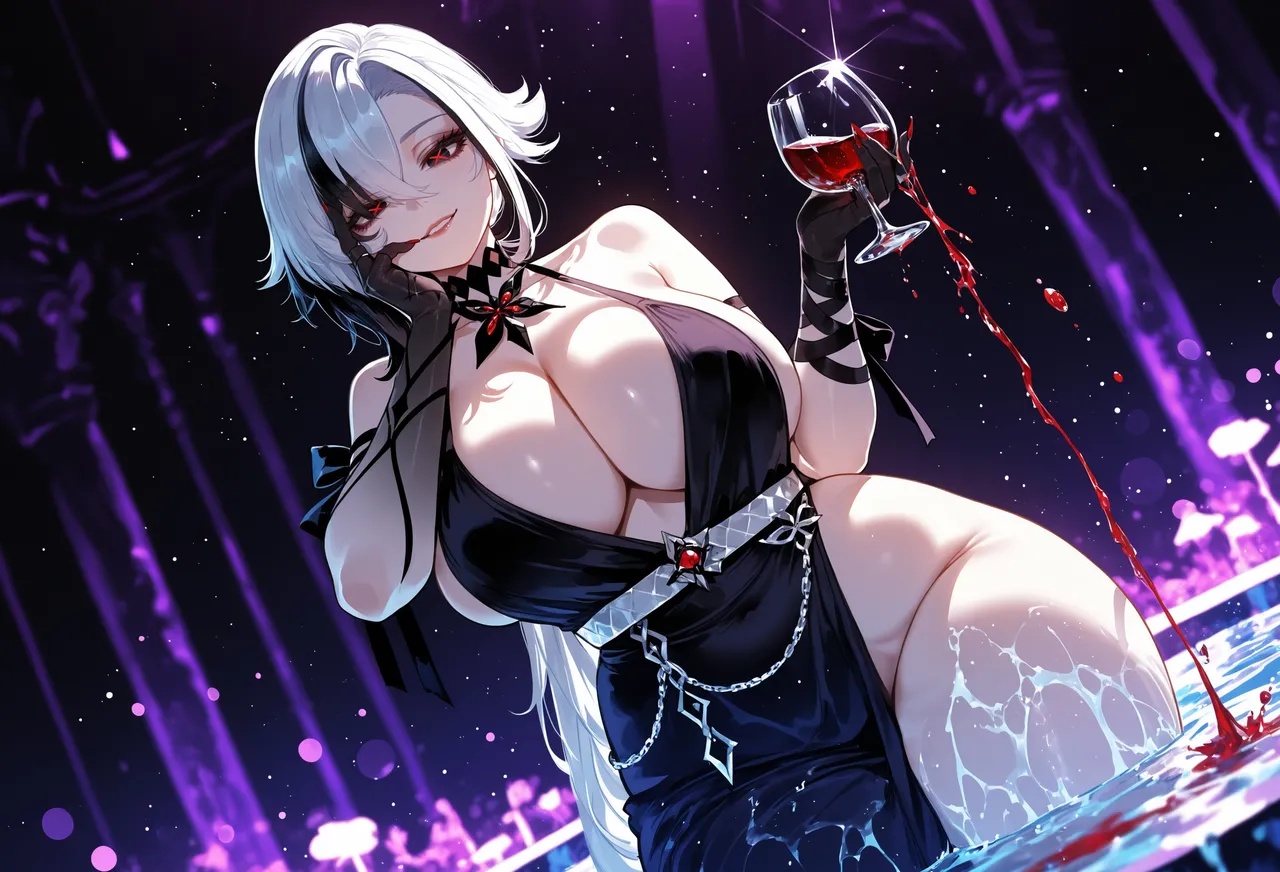 Miyu Arlecchino Dangerous Beast AIGenerated - Image 394