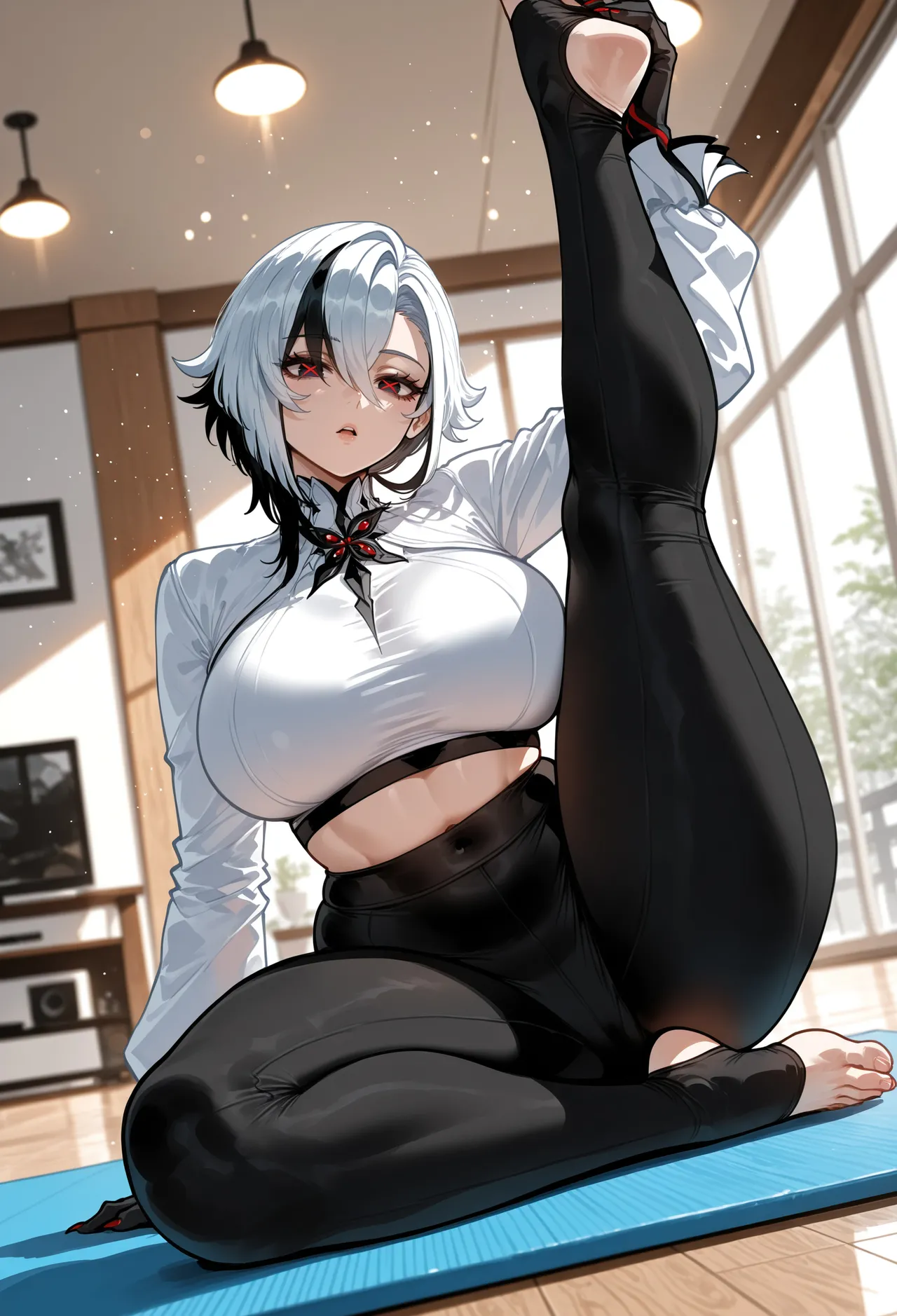 Miyu Arlecchino Dangerous Beast AIGenerated - Image 399