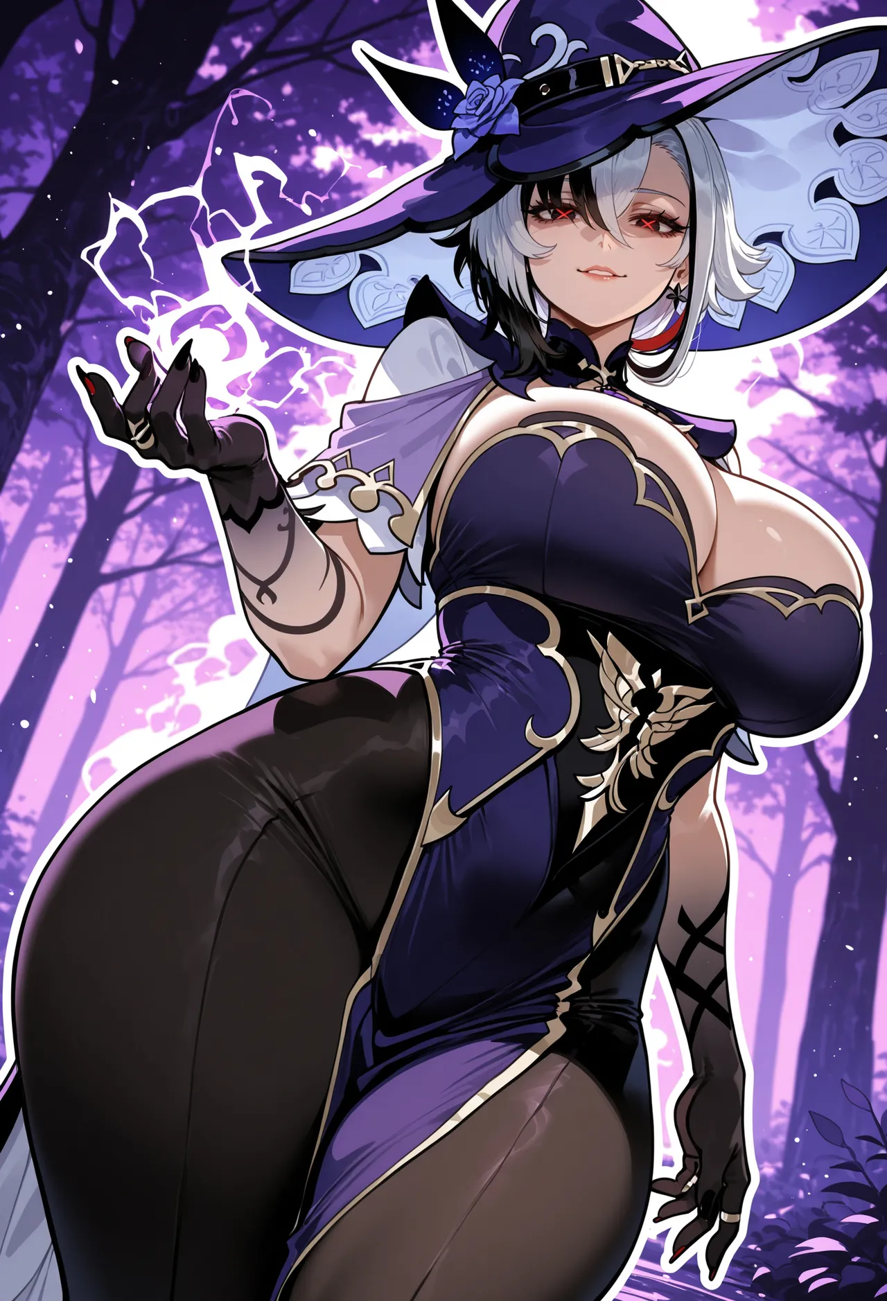 Miyu Arlecchino Dangerous Beast AIGenerated - Image 413