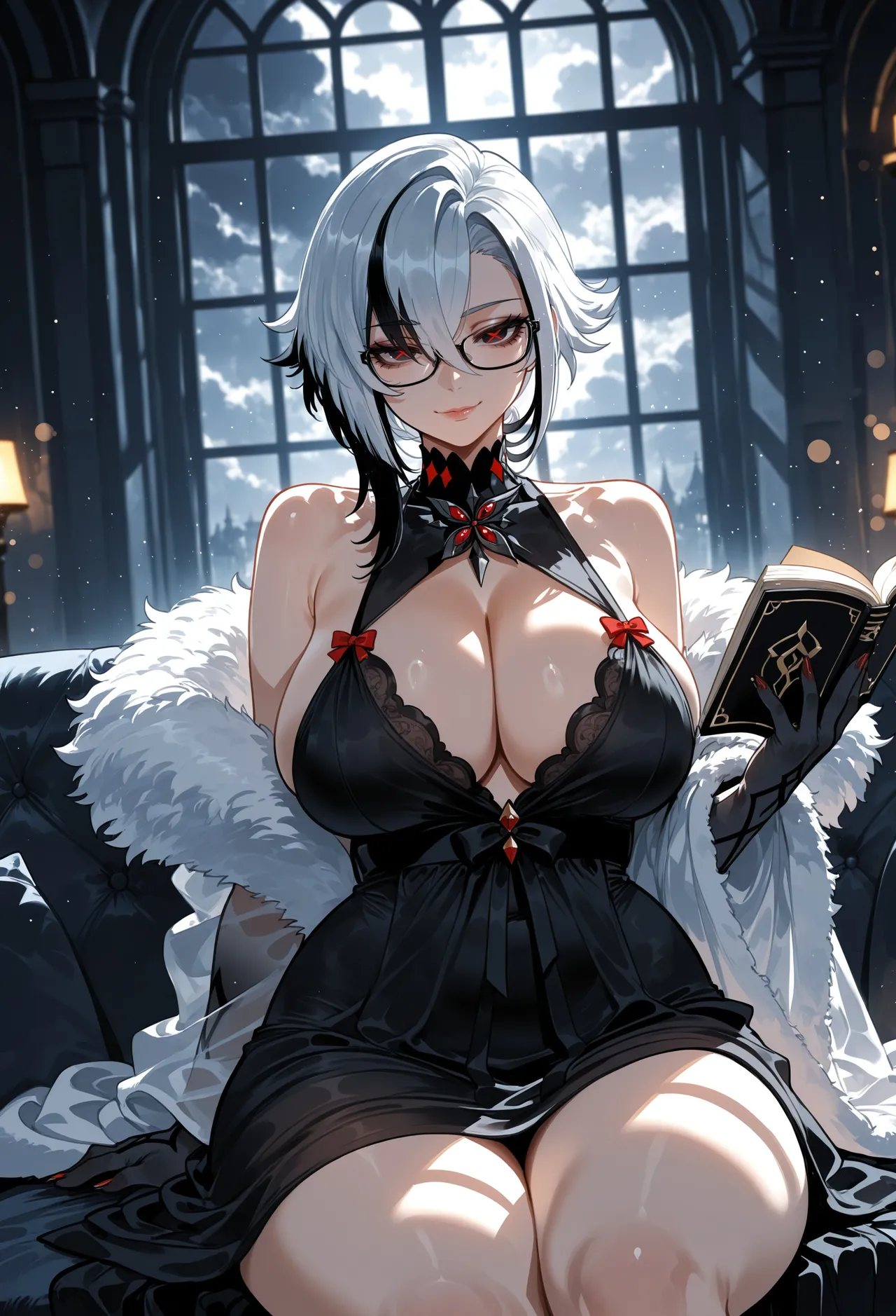 Miyu Arlecchino Dangerous Beast AIGenerated - Image 416