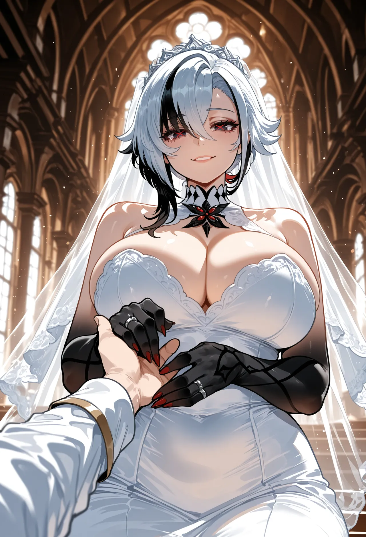 Miyu Arlecchino Dangerous Beast AIGenerated - Image 442