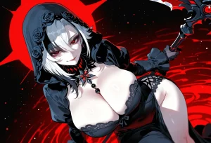 Miyu Arlecchino Dangerous Beast AIGenerated - Page 235