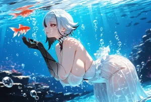 Miyu Arlecchino Dangerous Beast AIGenerated - Page 255