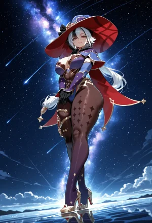 Miyu Arlecchino Dangerous Beast AIGenerated - Page 257