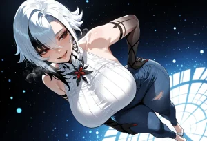 Miyu Arlecchino Dangerous Beast AIGenerated - Page 264