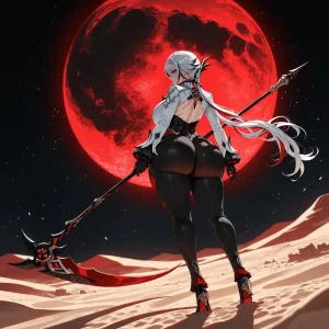 Miyu Arlecchino Dangerous Beast AIGenerated - Page 302