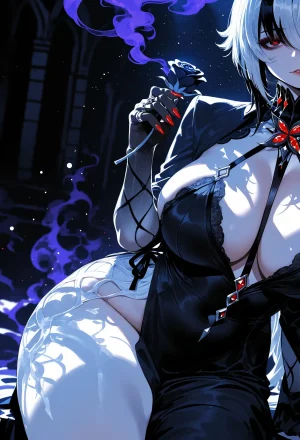 Miyu Arlecchino Dangerous Beast AIGenerated - Page 303