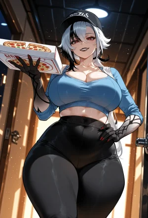 Miyu Arlecchino Dangerous Beast AIGenerated - Page 316