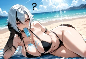 Miyu Arlecchino Dangerous Beast AIGenerated - Page 325