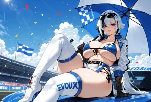 Miyu Arlecchino Dangerous Beast AIGenerated - Page 326