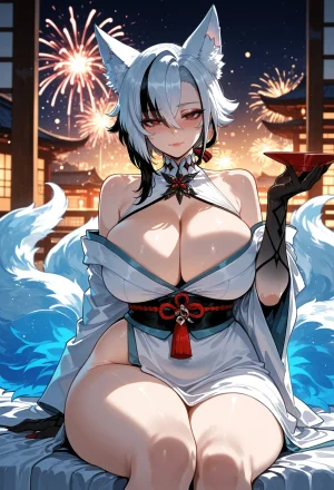 Miyu Arlecchino Dangerous Beast AIGenerated - Page 341