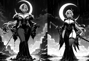 Miyu Arlecchino Dangerous Beast AIGenerated - Page 354