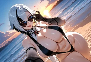 Miyu Arlecchino Dangerous Beast AIGenerated - Page 366