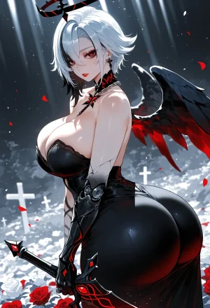 Miyu Arlecchino Dangerous Beast AIGenerated - Page 372