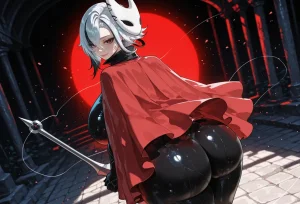 Miyu Arlecchino Dangerous Beast AIGenerated - Page 377