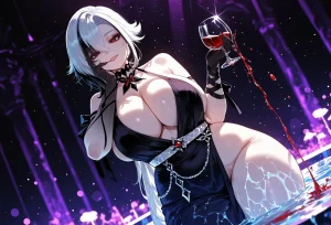 Miyu Arlecchino Dangerous Beast AIGenerated - Page 394