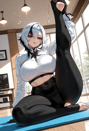 Miyu Arlecchino Dangerous Beast AIGenerated - Page 399