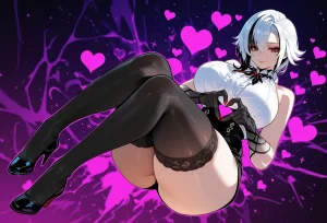 Miyu Arlecchino Dangerous Beast AIGenerated - Page 402