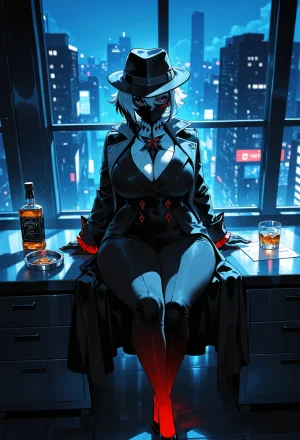 Miyu Arlecchino Dangerous Beast AIGenerated - Page 410