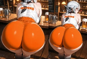 Miyu Arlecchino Dangerous Beast AIGenerated - Page 447