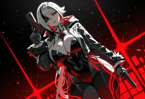 Miyu Arlecchino Dangerous Beast AIGenerated - Page 452