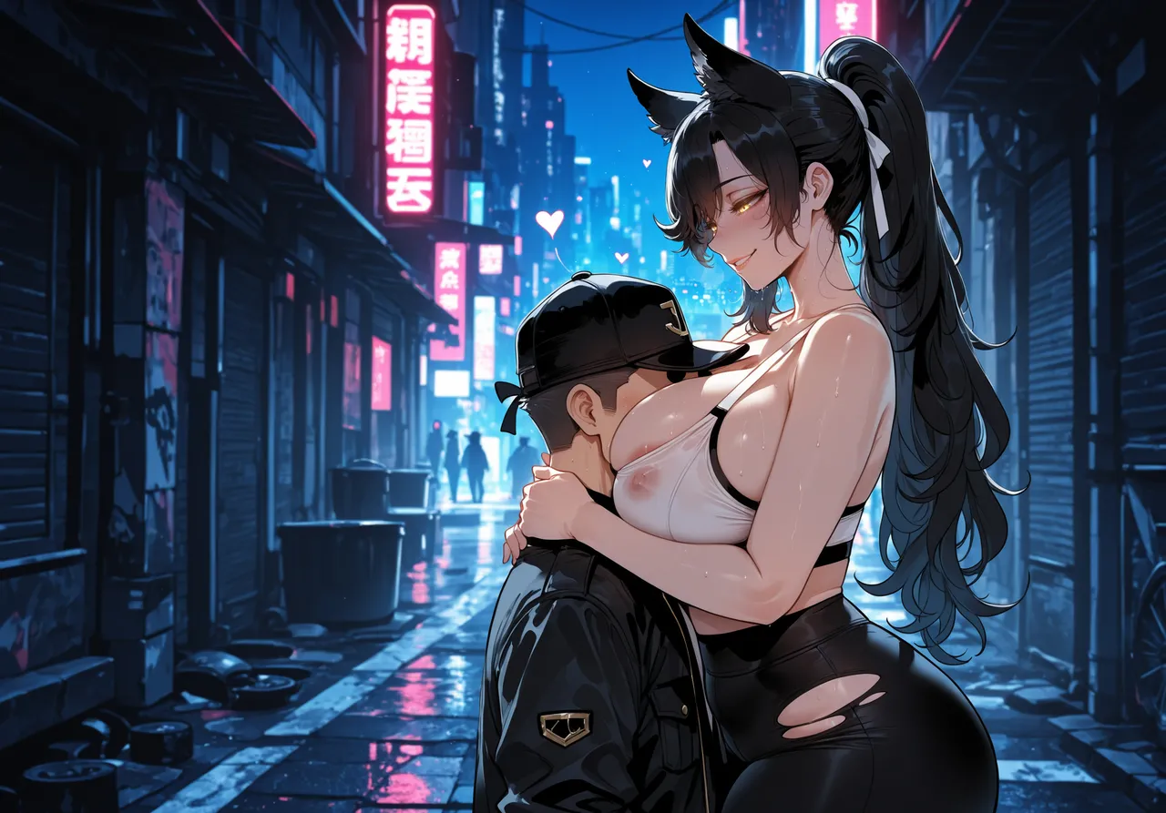 Miyu Atago Late Walk - Image 121