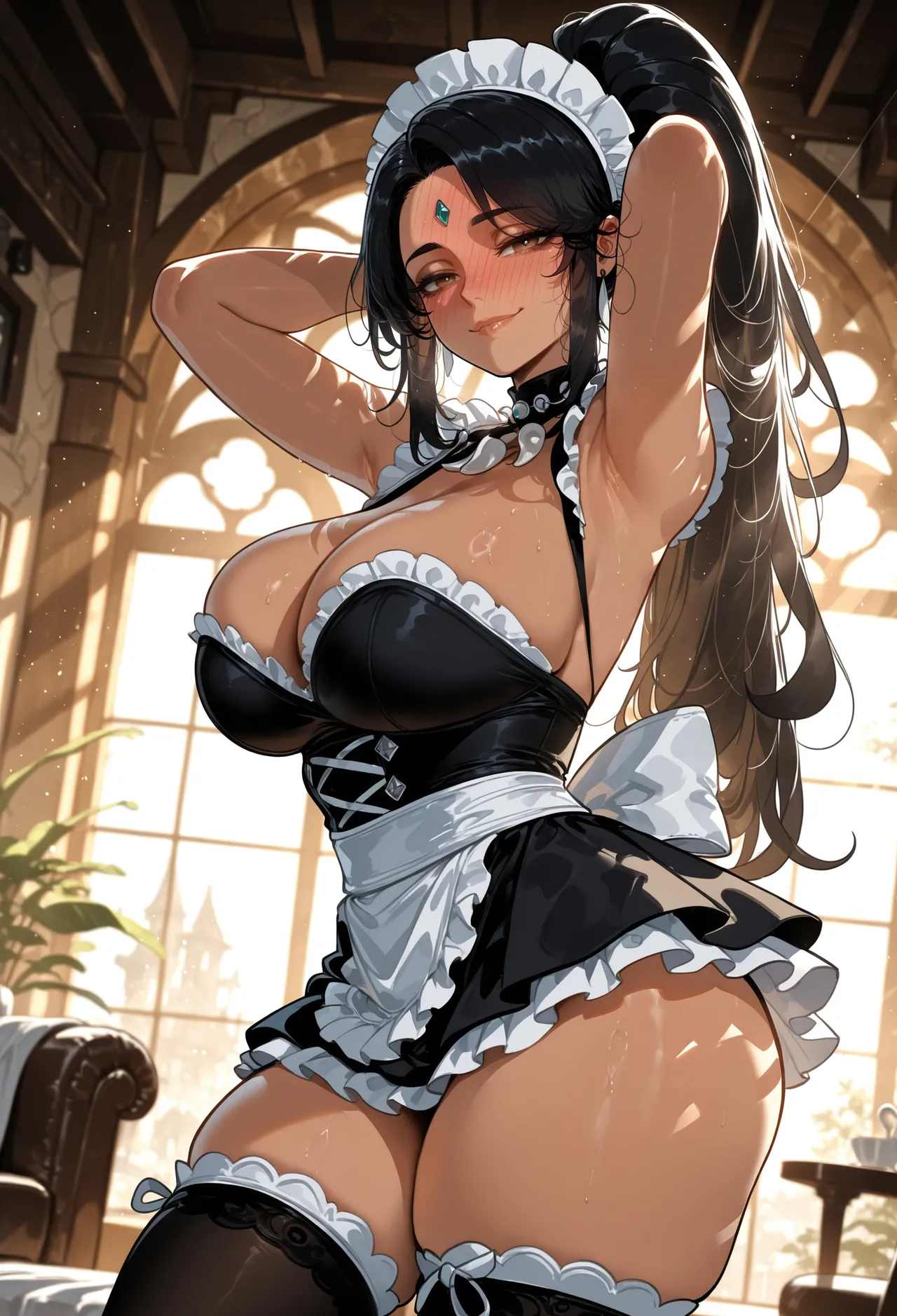 Miyu French Maid Nidalee Luxury Service - Image 20