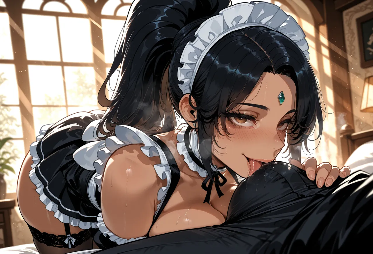 Miyu French Maid Nidalee Luxury Service - Image 34