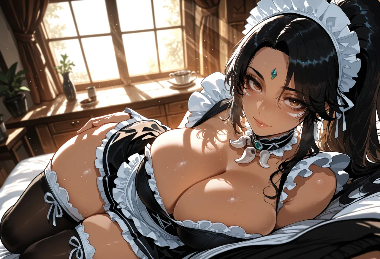 Miyu French Maid Nidalee Luxury Service - Image 57
