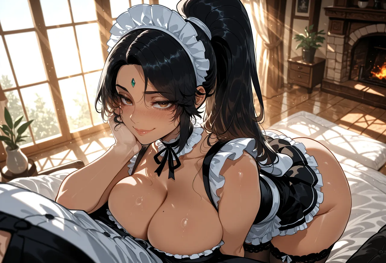 Miyu French Maid Nidalee Luxury Service - Image 9