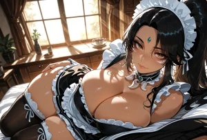 Miyu French Maid Nidalee Luxury Service - Page 57