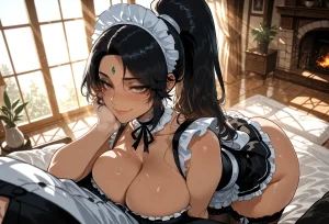 Miyu French Maid Nidalee Luxury Service - Page 9