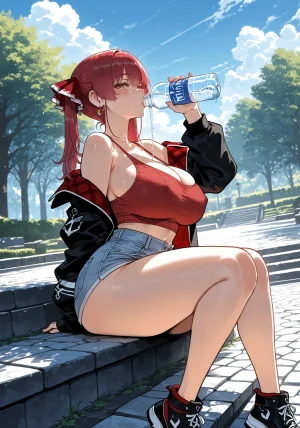 Miyu Houshou Marine The Real Treasure - Page 399