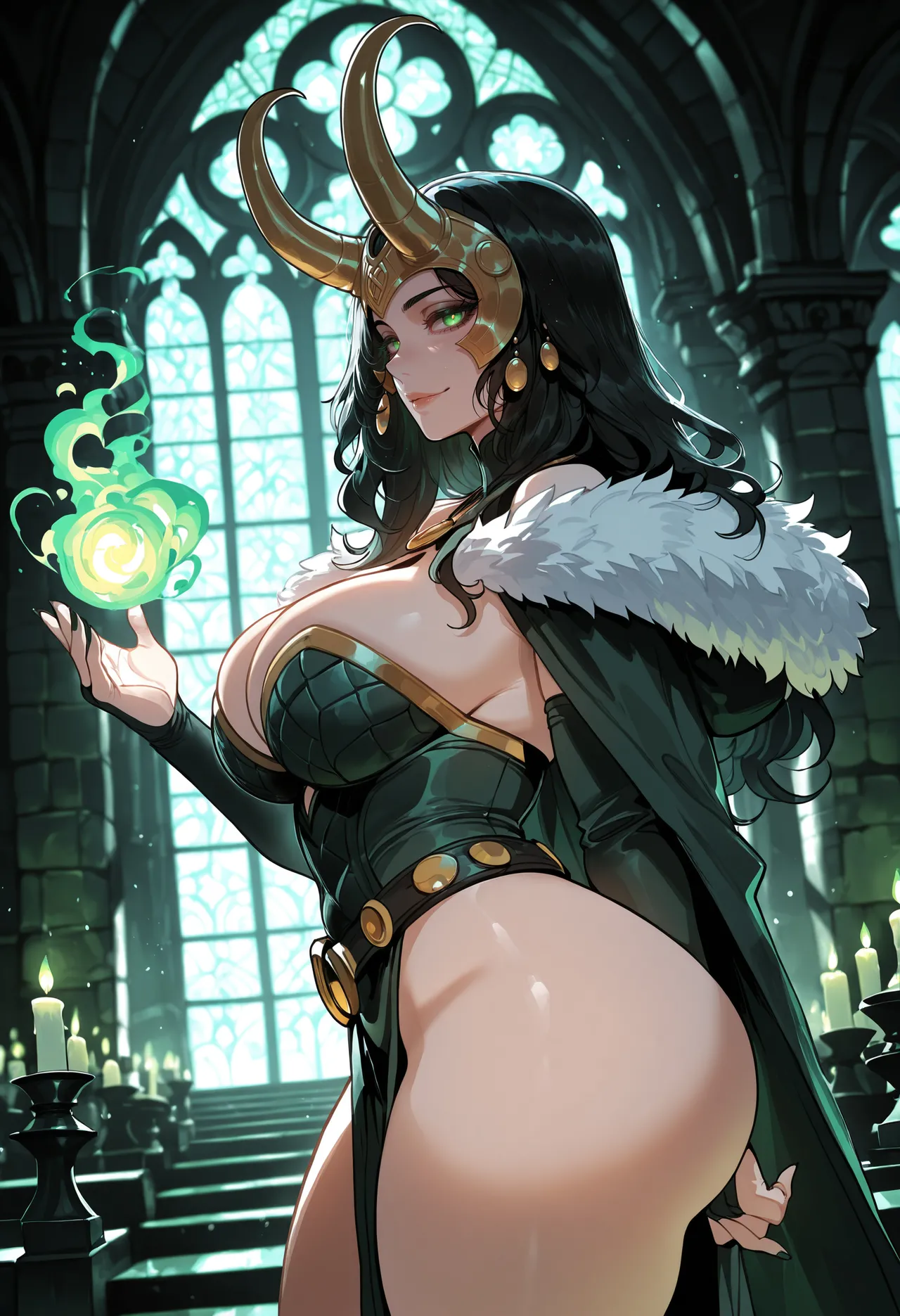 Miyu Lady Loki Castle of Illusions - Image 237