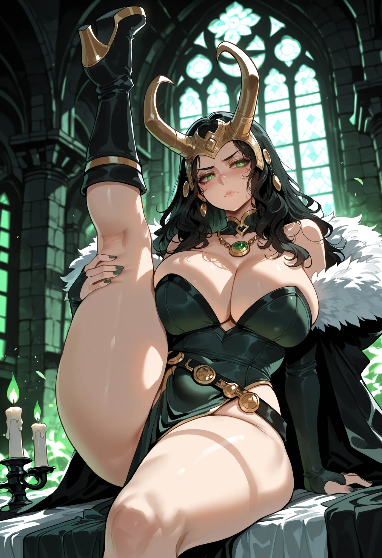 Miyu Lady Loki Castle of Illusions - Image 34