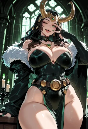Miyu Lady Loki Castle of Illusions - Page 19